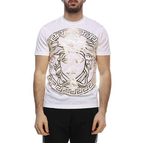 versace t shirt herren weiß|versace tee shirts women.